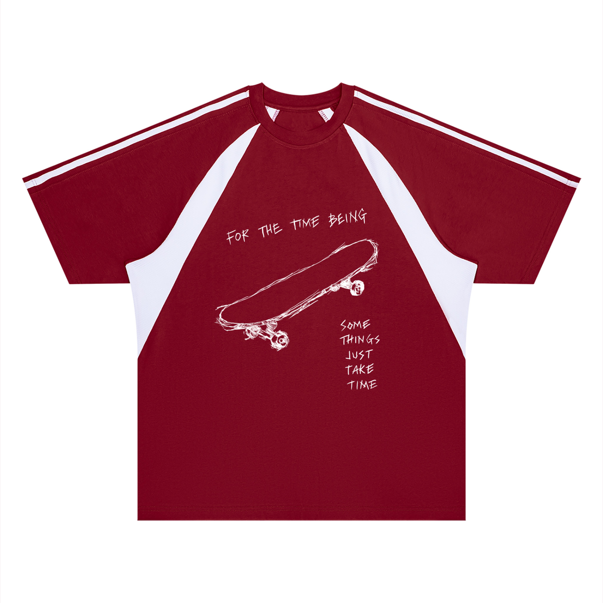 Skater Unisex Colour Block Tee