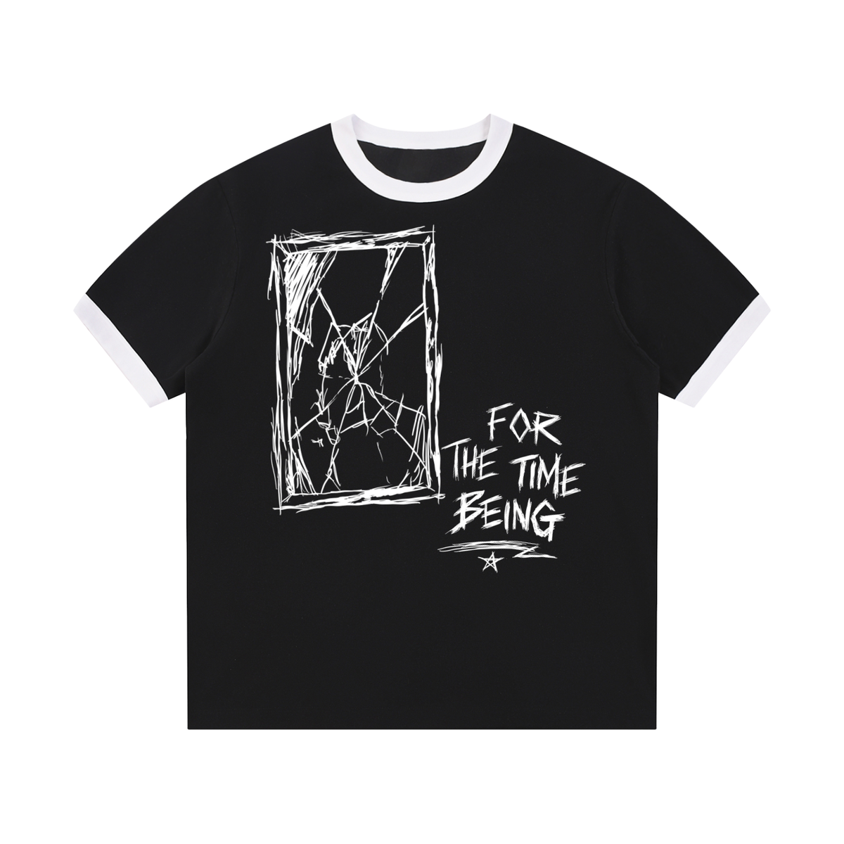 "Shattered Mind" Ringer Tee