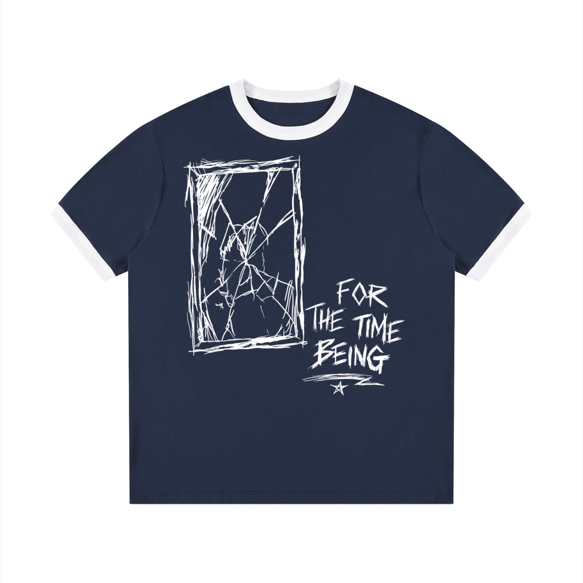 "Shattered Mind" Ringer Tee