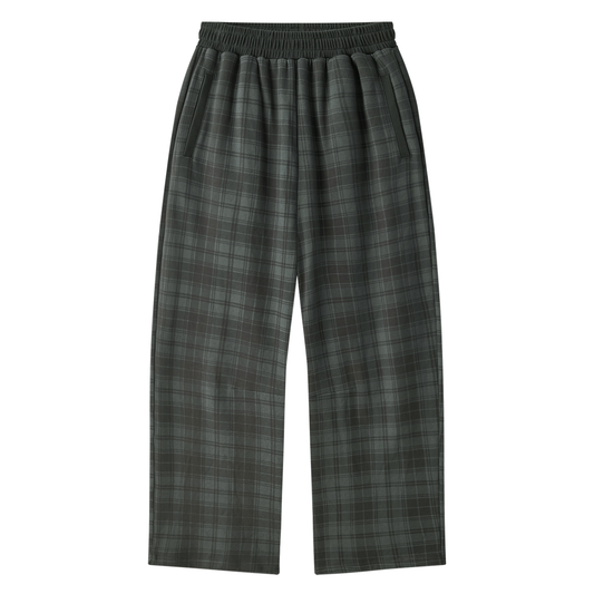 Logo Plaid Pants