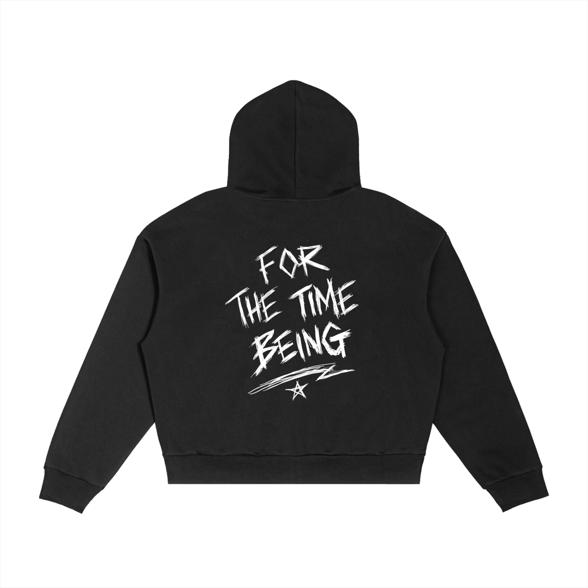 Logo Plaid Zip Hoodie