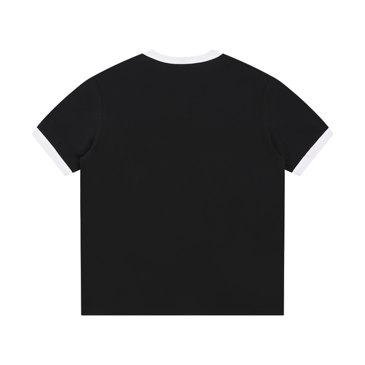 "Just Take Time" Unisex Skateboard Ringer Tee