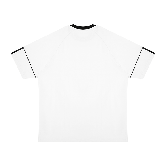 "FOR THE TIME BEING" Striped Tee