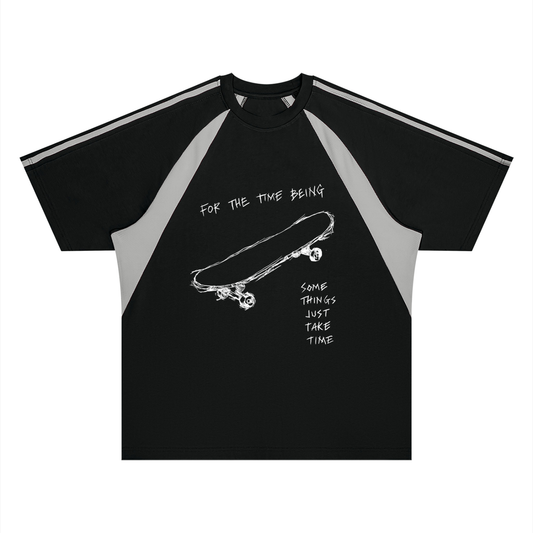 Skater Unisex Colour Block Tee