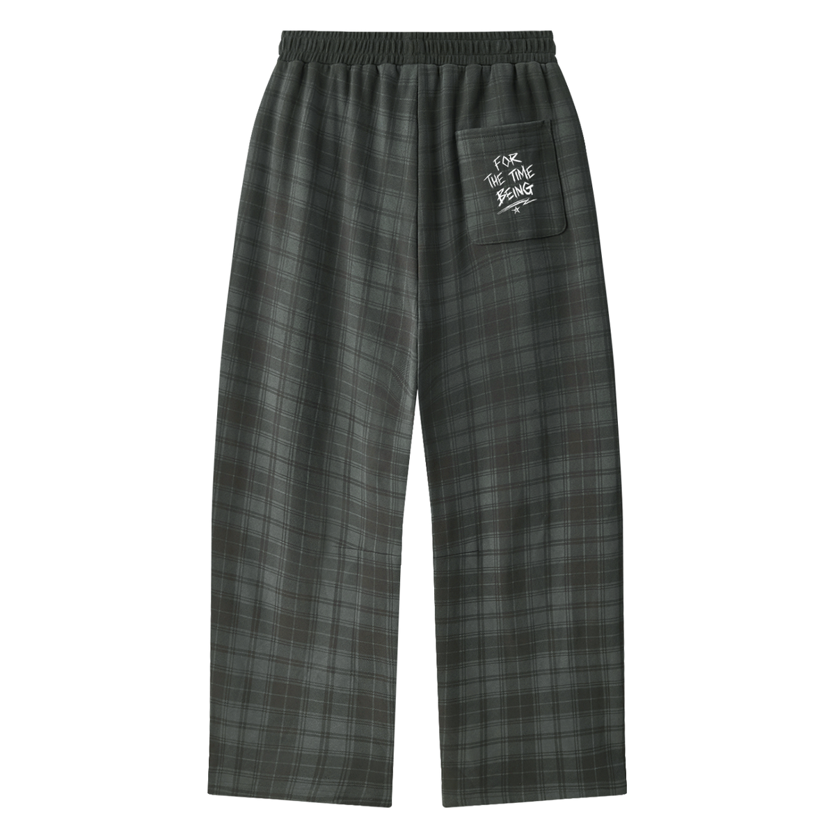 Logo Plaid Pants
