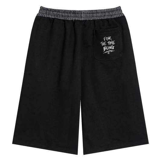 Logo Plaid Waistband Shorts